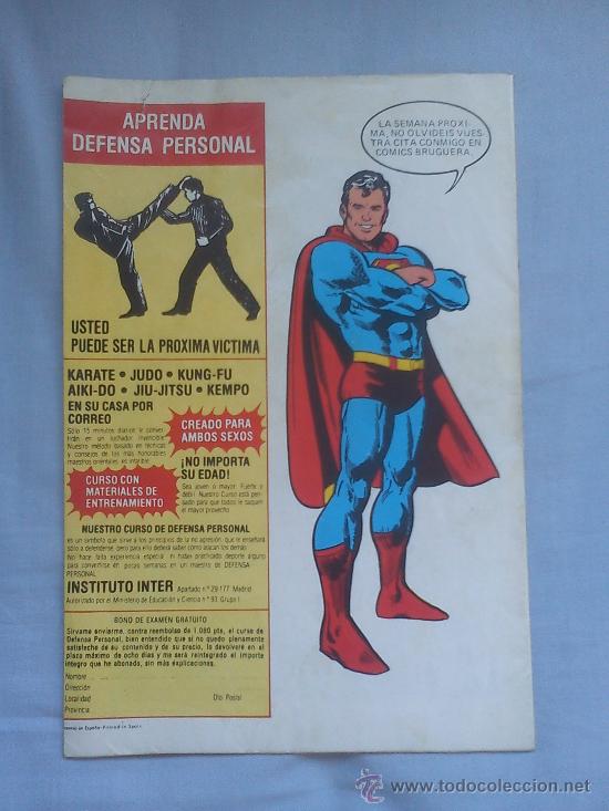 Tebeos: Comic SUPERMAN: El ladrón de los ojos (Edit. Bruguera -Barcelona-) 1979 ¡ORIGINAL! ¡COMPLETO! - Foto 2 - 32960261